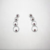 Sterling Silver Bubble Ear Pin 1- Siam 1
