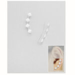 Sterling Silver Casual Square Pin